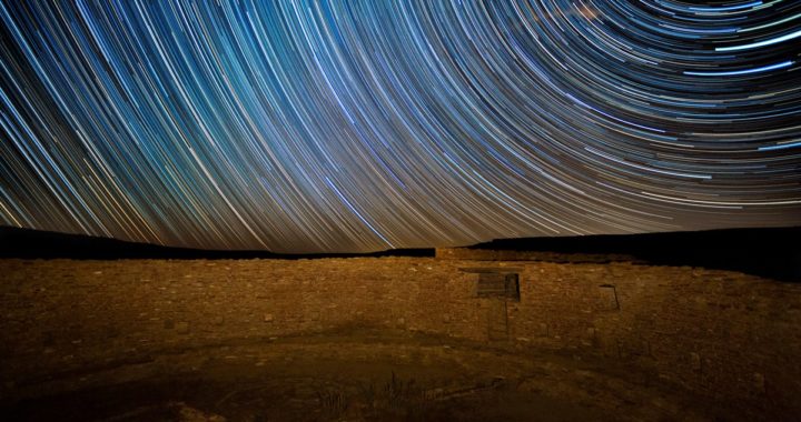 Star trails over Casa Rinconada/NPS Photo- D. Davis/NPS.gov