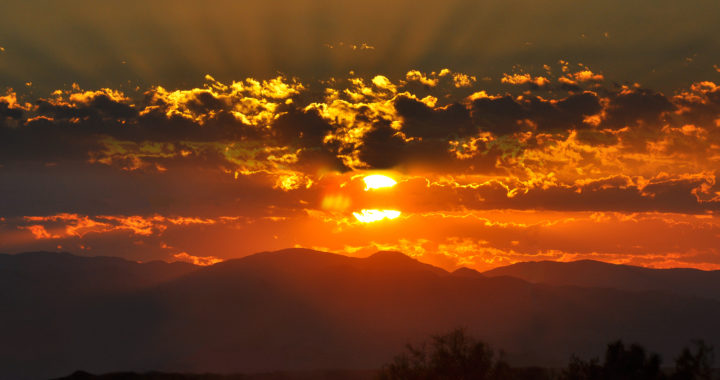 Summer Sunrise over the Mojave, Jessie Eastland/Wikimedia Commons